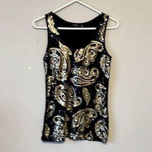 Where’s the party!?! APT.9  Sequin Tank